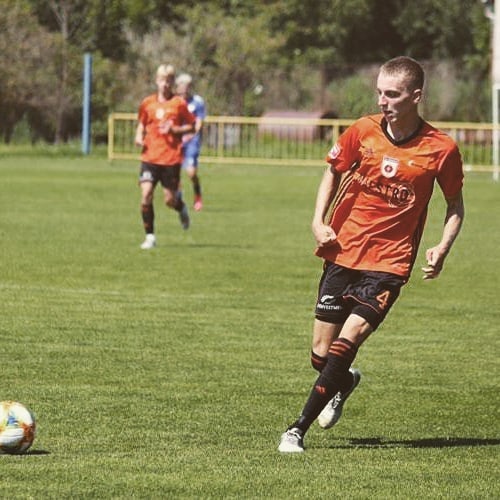 Jakub in match action, MFK Ružomberok U19