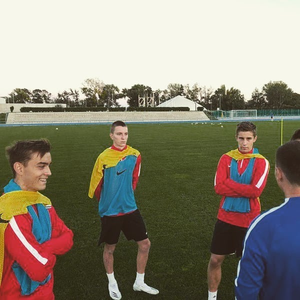 Jakub in training camp with national team