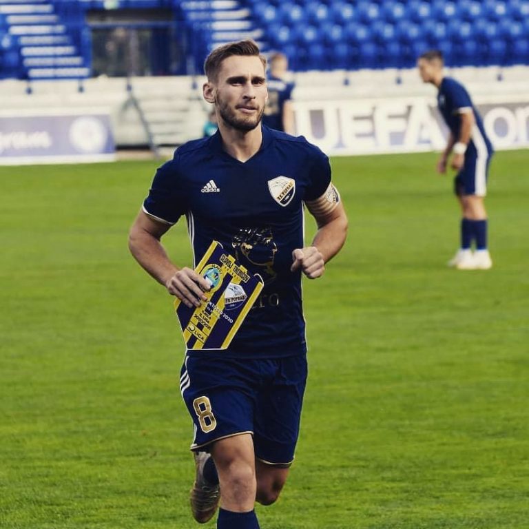 Matej as captain in FK Poprad
